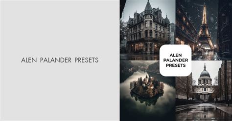 Alen Palander Presets Review (+3 FREE Presets).
